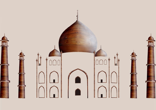 Creation of Taj Mahal: Step 10